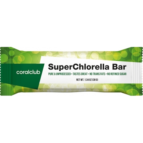 Energia e performance: SuperChlorella Bar (Coral Club)